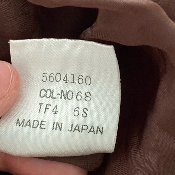 TOKUKO 1er VOL Brown Waffle Pants Made in Japan 24" Waist Hi Rise Wide Leg - Picture 9 of 13